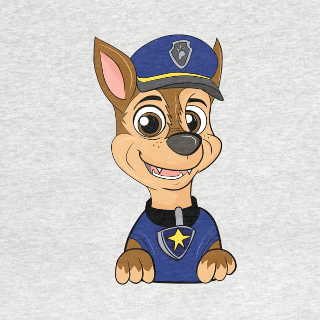 CHASE PAW PATROL by MmzArtwork